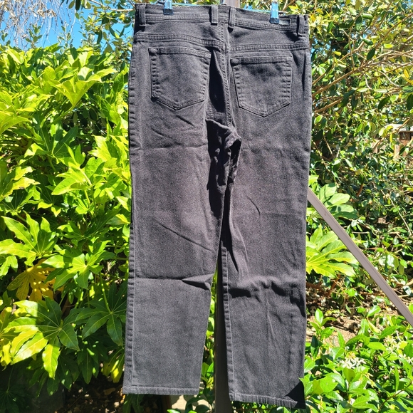 Gloria Vanderbilt Black Jeans Size 14 PETITE - Picture 2 of 8